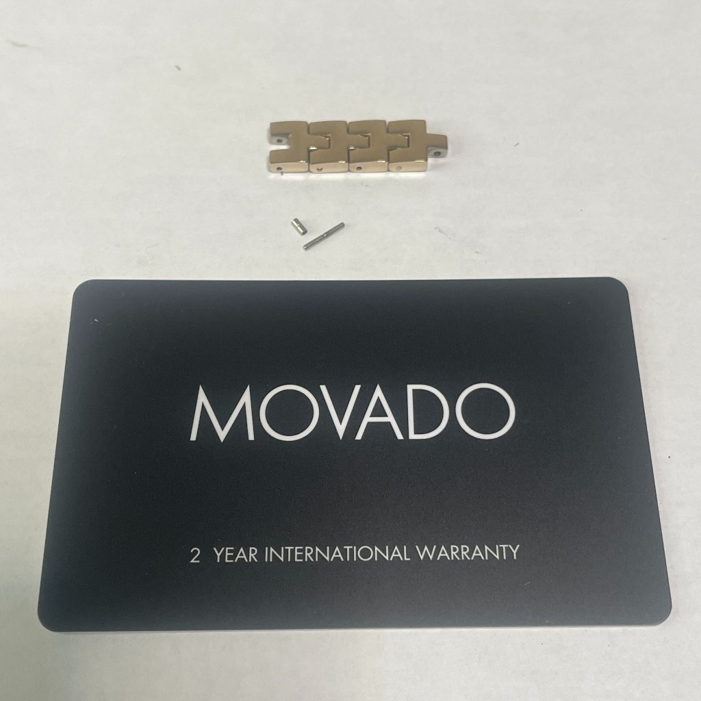 Movado Gold Tone Ladies Watch Link 4 Links 69$